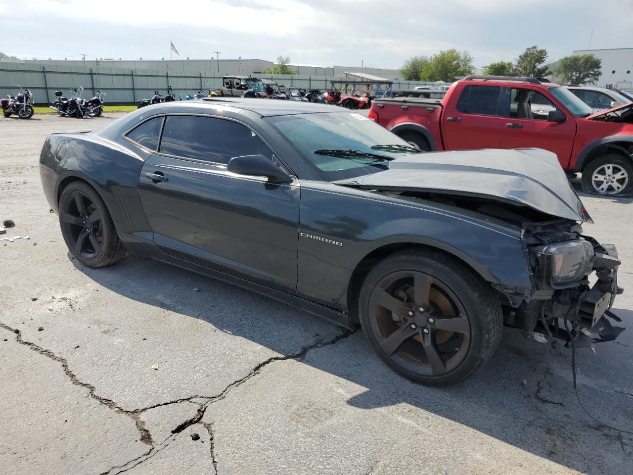 Photo 3 VIN: 2G1FB1E35D9127201 - CHEVROLET CAMARO 