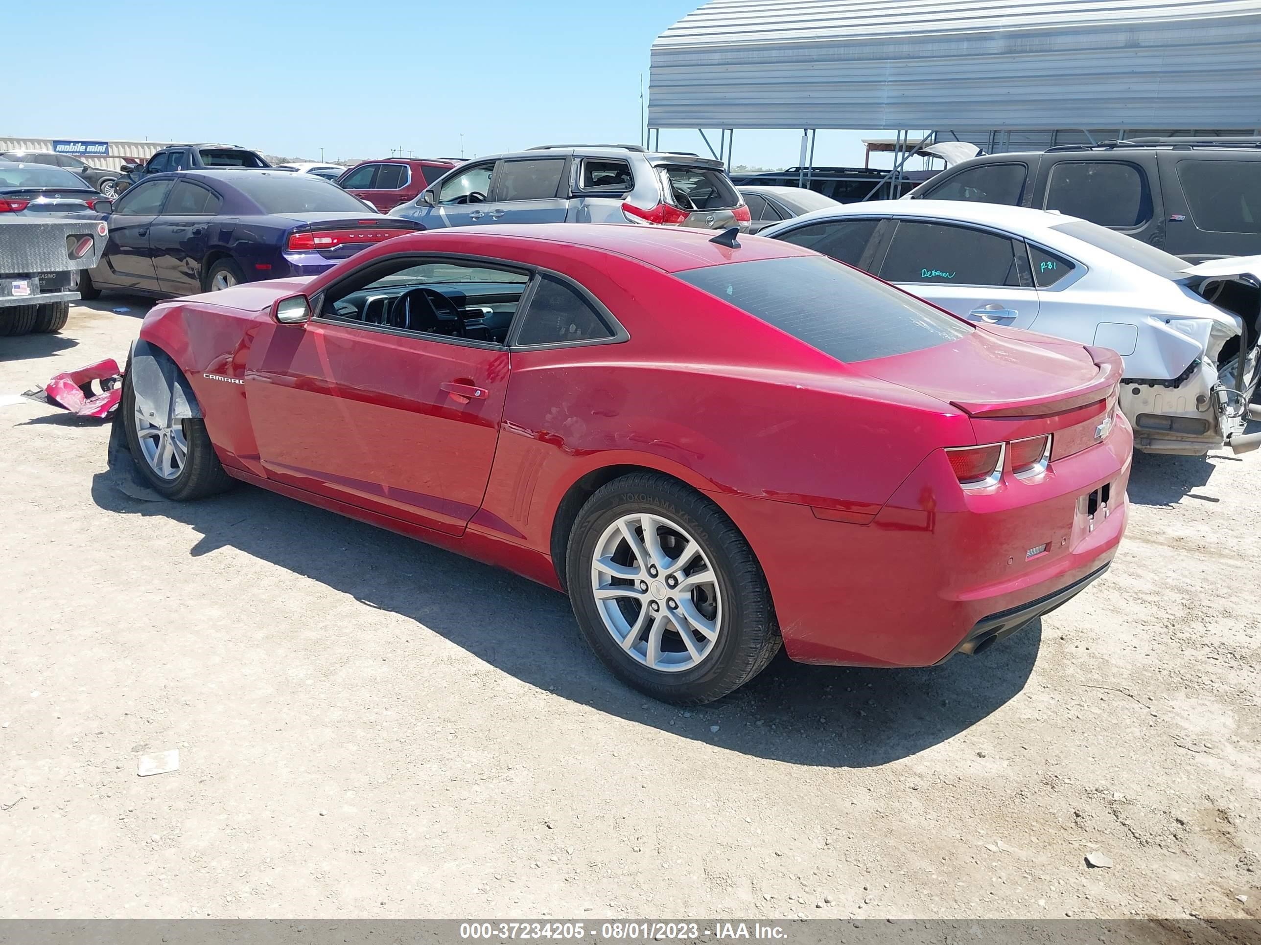 Photo 2 VIN: 2G1FB1E35D9233163 - CHEVROLET CAMARO 