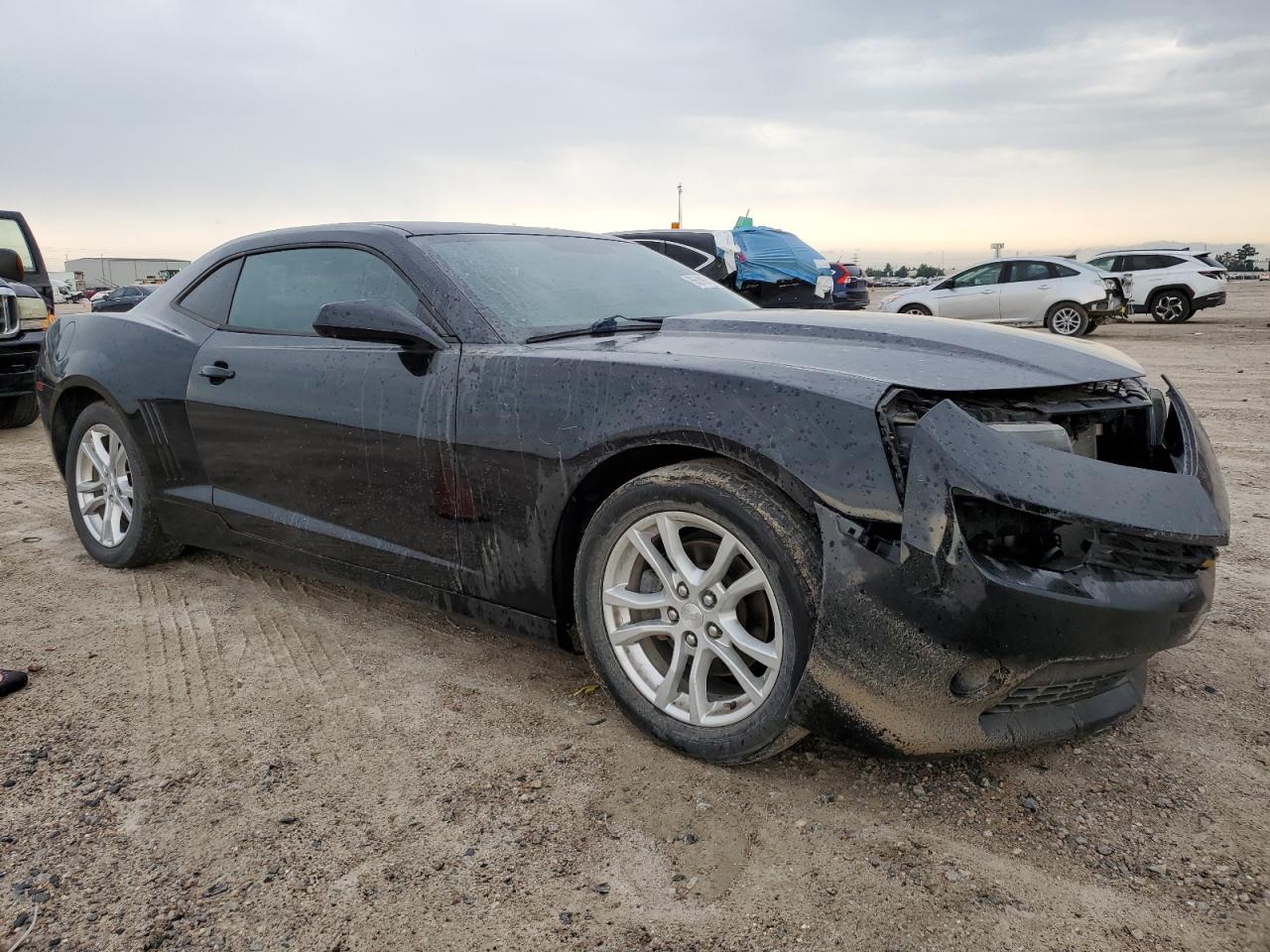 Photo 3 VIN: 2G1FB1E35E9180353 - CHEVROLET CAMARO 