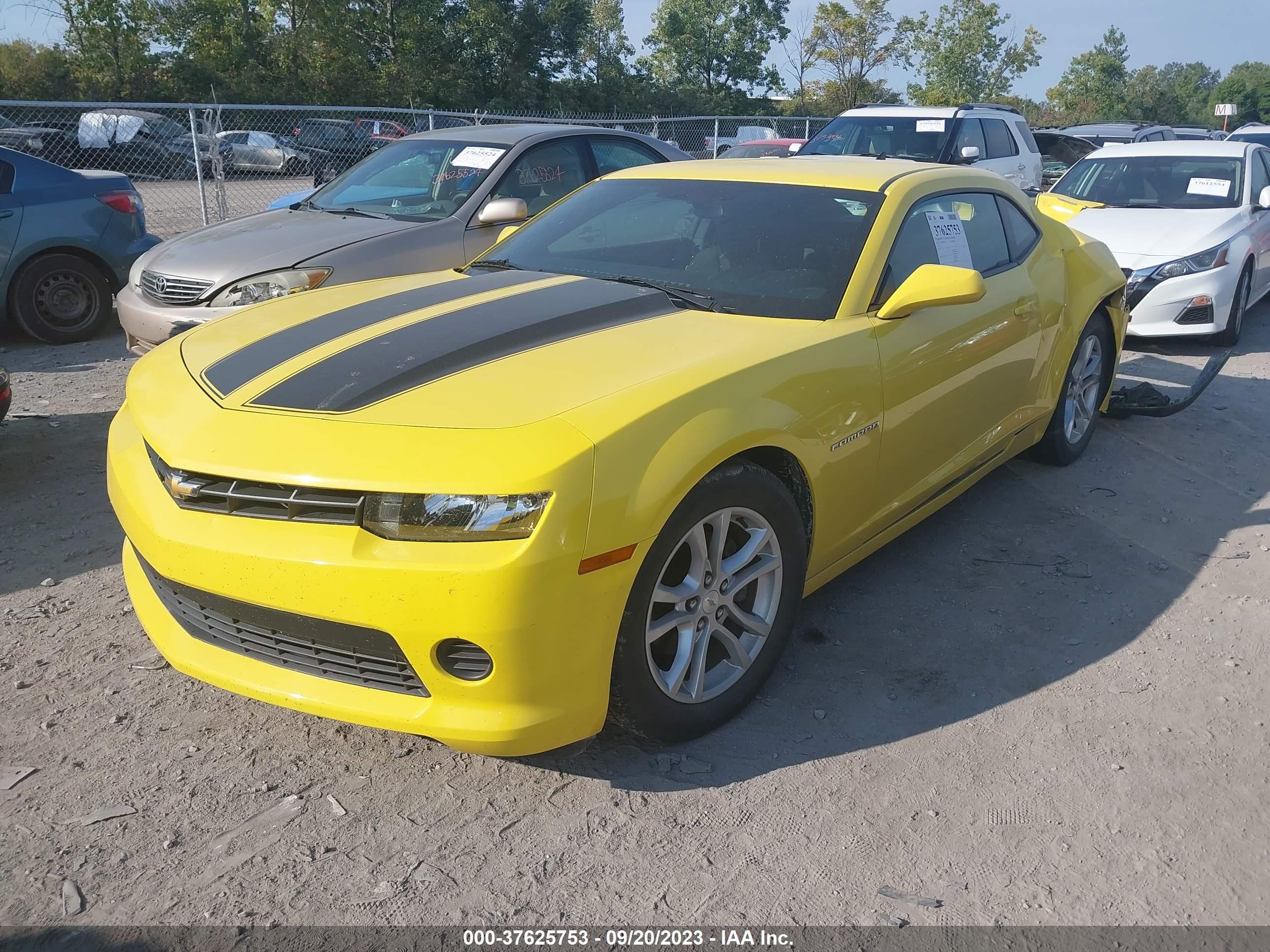 Photo 1 VIN: 2G1FB1E35F9304056 - CHEVROLET CAMARO 