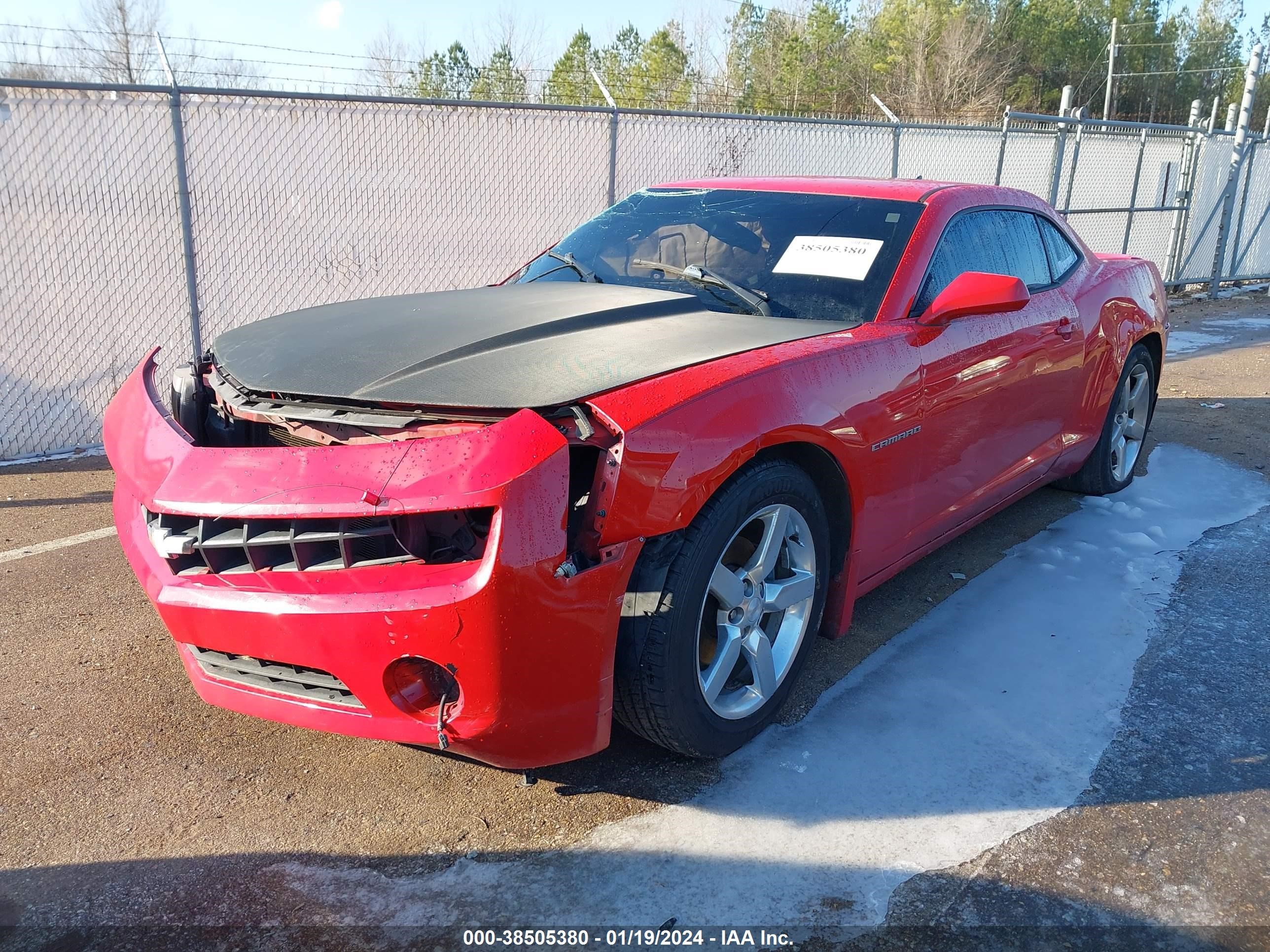 Photo 1 VIN: 2G1FB1E36C9197353 - CHEVROLET CAMARO 