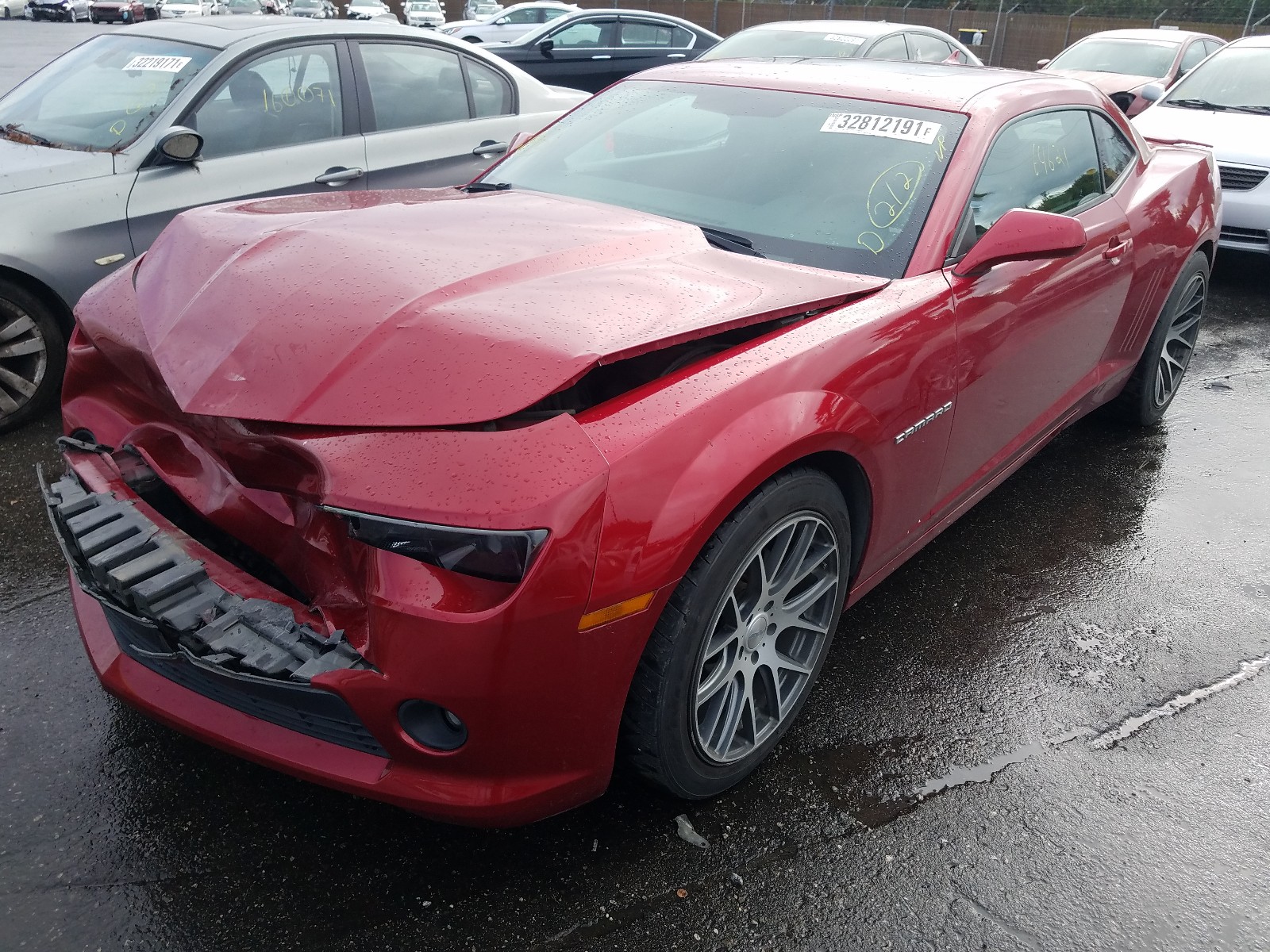 Photo 1 VIN: 2G1FB1E36E9176604 - CHEVROLET CAMARO LT 