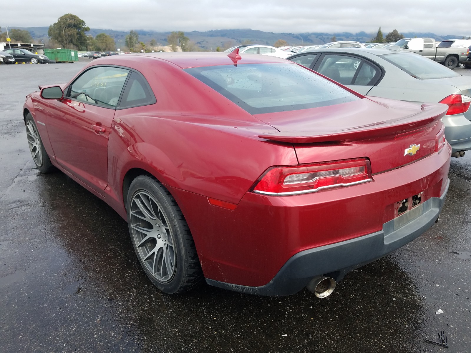 Photo 2 VIN: 2G1FB1E36E9176604 - CHEVROLET CAMARO LT 