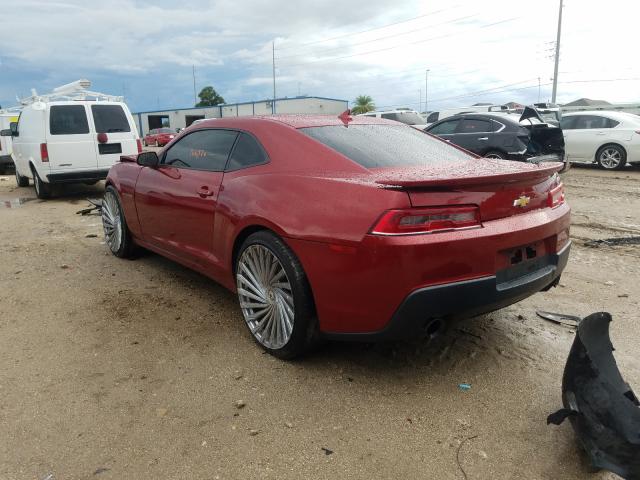 Photo 2 VIN: 2G1FB1E36E9235697 - CHEVROLET CAMARO LT 