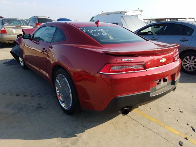 Photo 2 VIN: 2G1FB1E36E9248269 - CHEVROLET CAMARO LT 