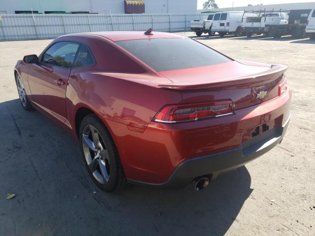 Photo 2 VIN: 2G1FB1E36E9259840 - CHEVROLET CAMARO LT 