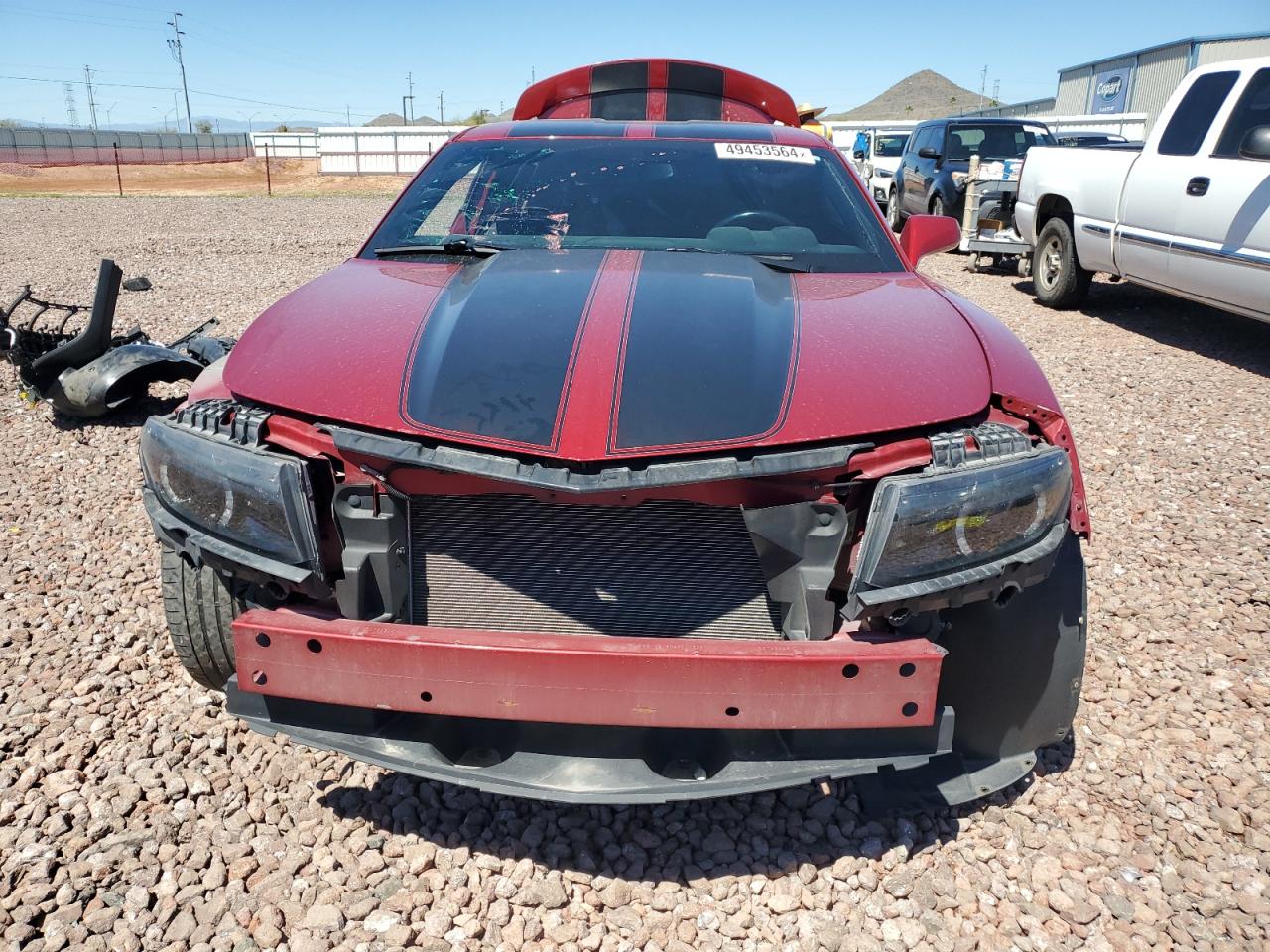 Photo 4 VIN: 2G1FB1E36E9282650 - CHEVROLET CAMARO 