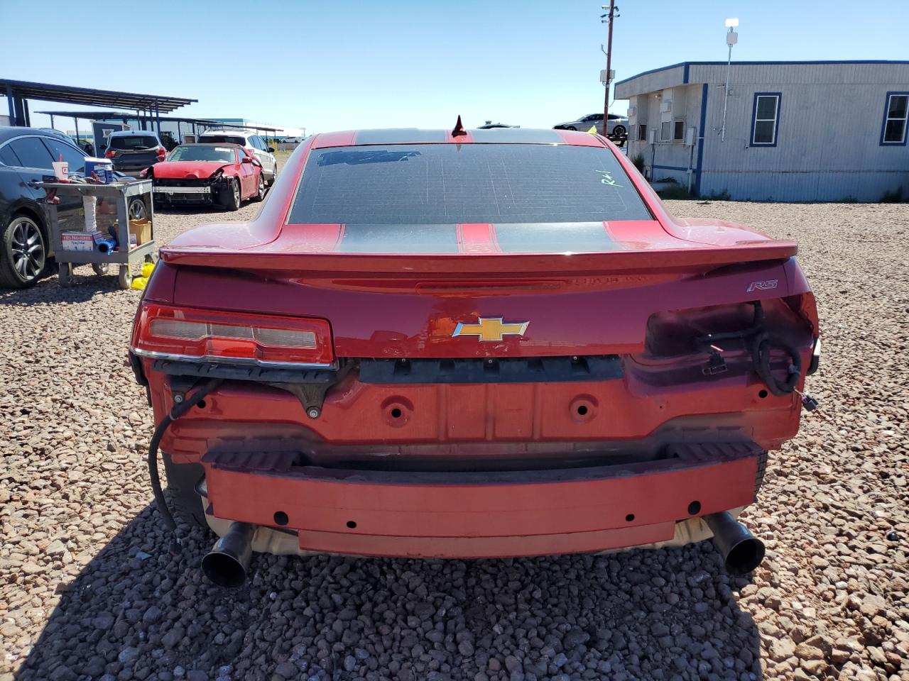 Photo 5 VIN: 2G1FB1E36E9282650 - CHEVROLET CAMARO 