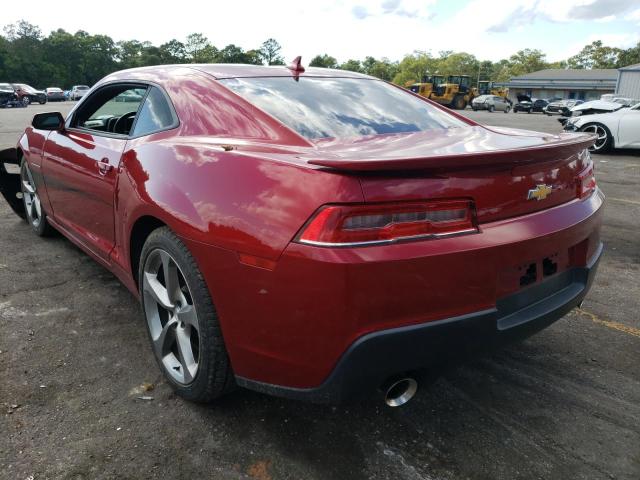 Photo 2 VIN: 2G1FB1E36E9296855 - CHEVROLET CAMARO LT 