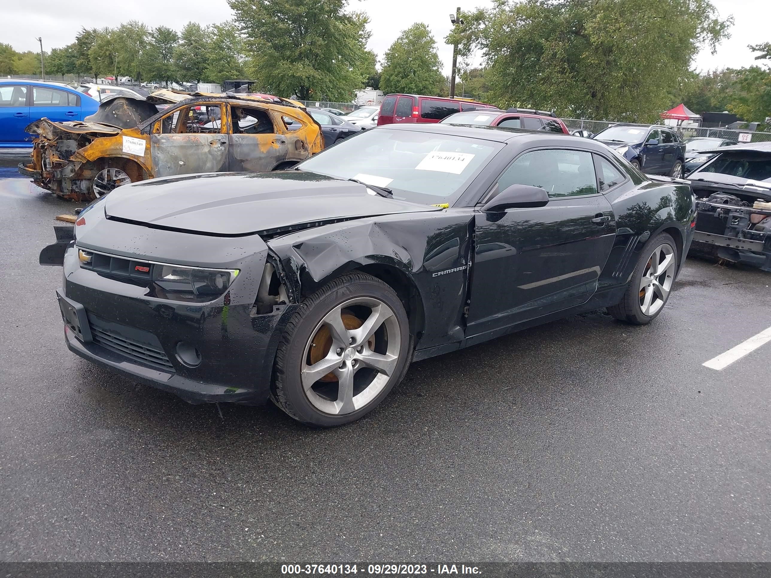 Photo 1 VIN: 2G1FB1E37E9162971 - CHEVROLET CAMARO 