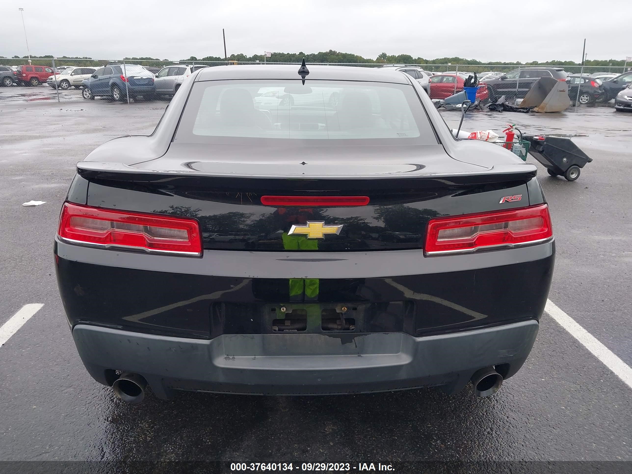 Photo 15 VIN: 2G1FB1E37E9162971 - CHEVROLET CAMARO 