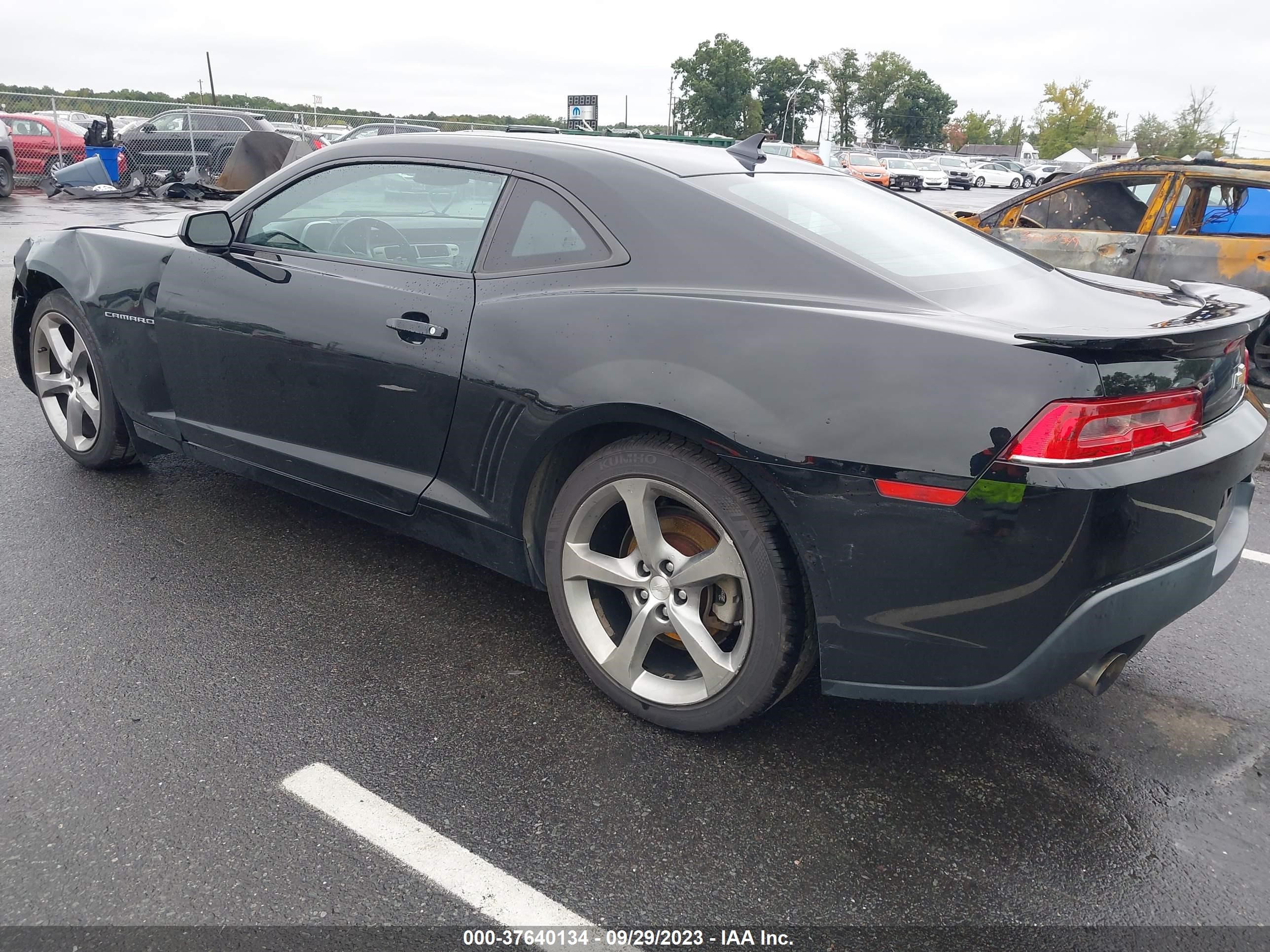 Photo 2 VIN: 2G1FB1E37E9162971 - CHEVROLET CAMARO 