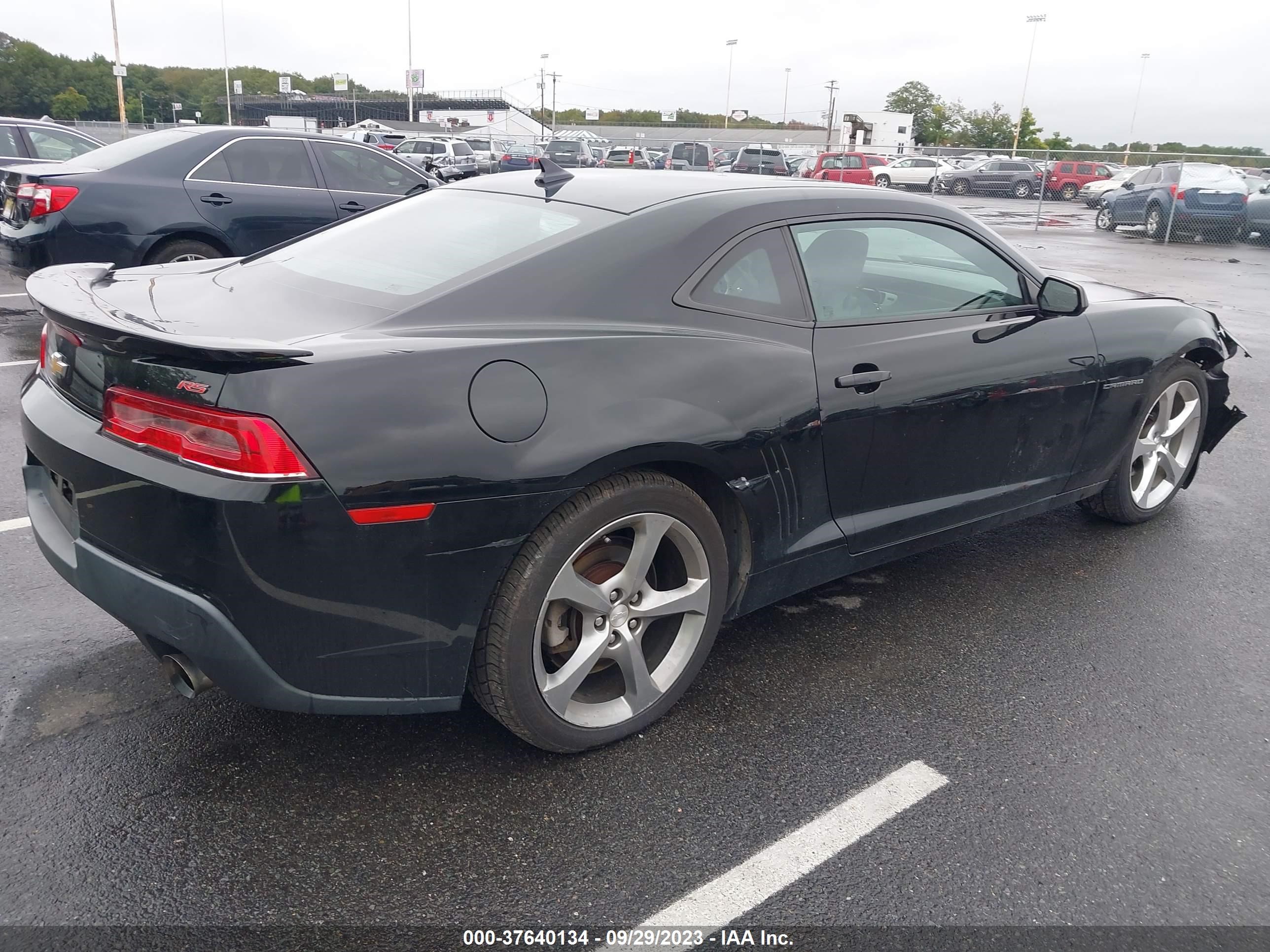 Photo 3 VIN: 2G1FB1E37E9162971 - CHEVROLET CAMARO 