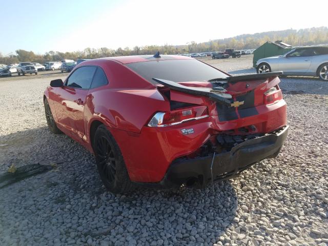 Photo 2 VIN: 2G1FB1E37E9165028 - CHEVROLET CAMARO LT 