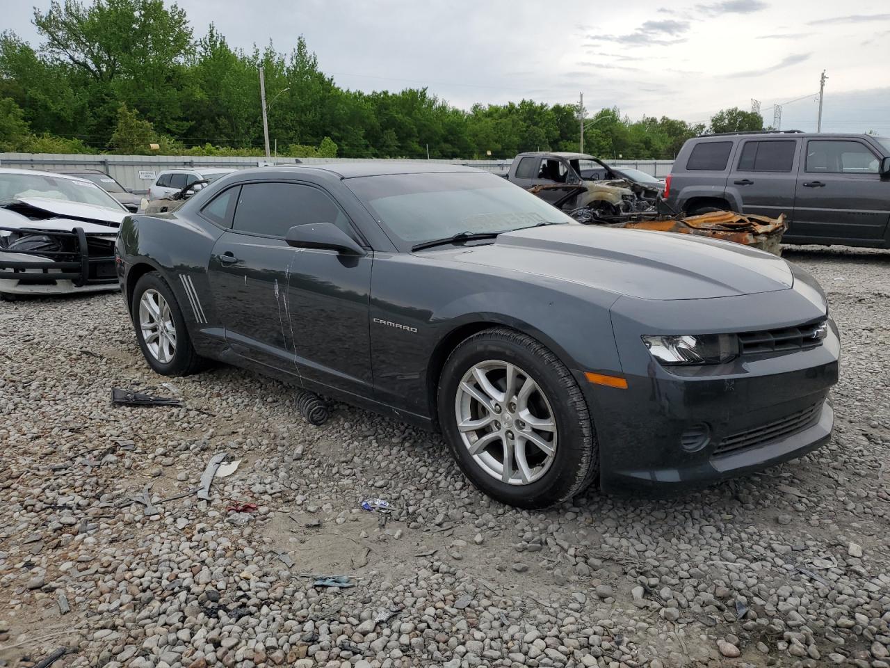 Photo 3 VIN: 2G1FB1E37E9284231 - CHEVROLET CAMARO 