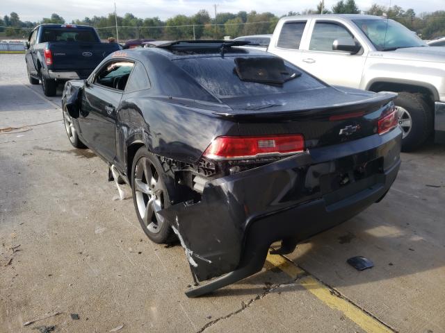 Photo 2 VIN: 2G1FB1E38E9223843 - CHEVROLET CAMARO LT 