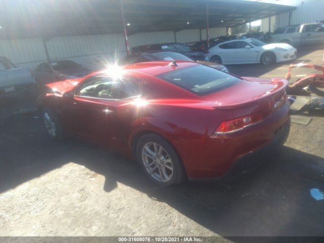 Photo 2 VIN: 2G1FB1E38F9167422 - CHEVROLET CAMARO 