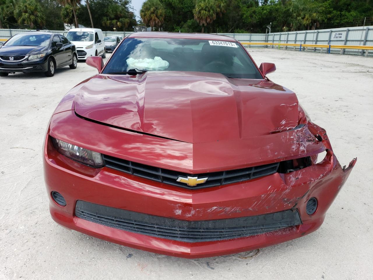 Photo 4 VIN: 2G1FB1E38F9232480 - CHEVROLET CAMARO 