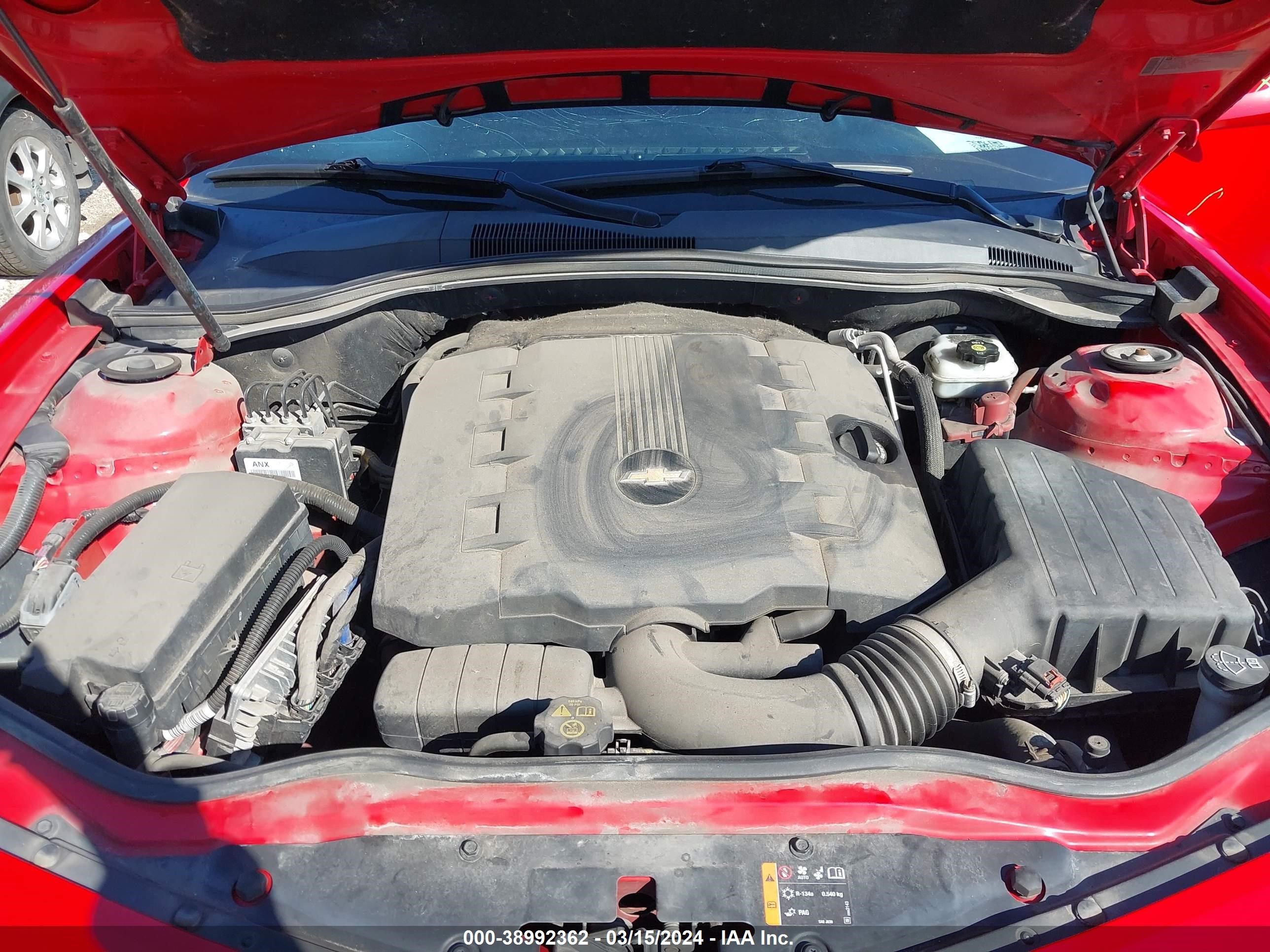 Photo 9 VIN: 2G1FB1E39C9114563 - CHEVROLET CAMARO 