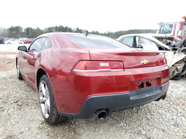 Photo 2 VIN: 2G1FB1E39E9182901 - CHEVROLET CAMARO LT 