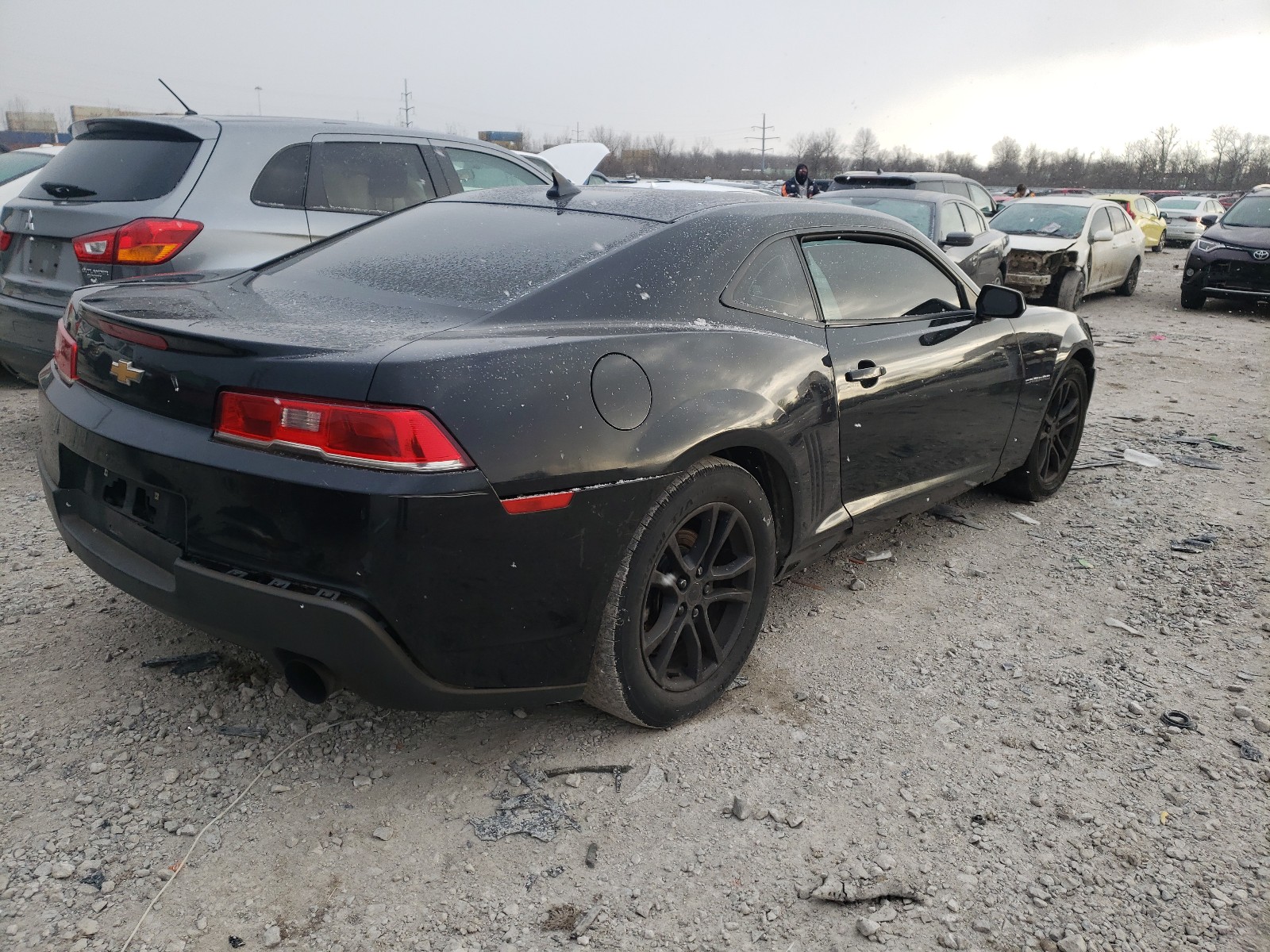 Photo 3 VIN: 2G1FB1E3XE9248582 - CHEVROLET CAMARO LT 