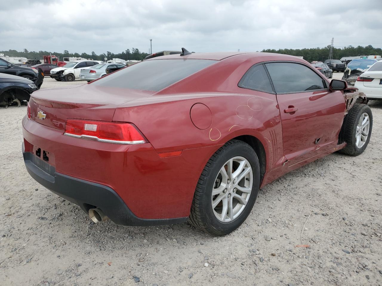 Photo 2 VIN: 2G1FB1E3XF9251211 - CHEVROLET CAMARO 