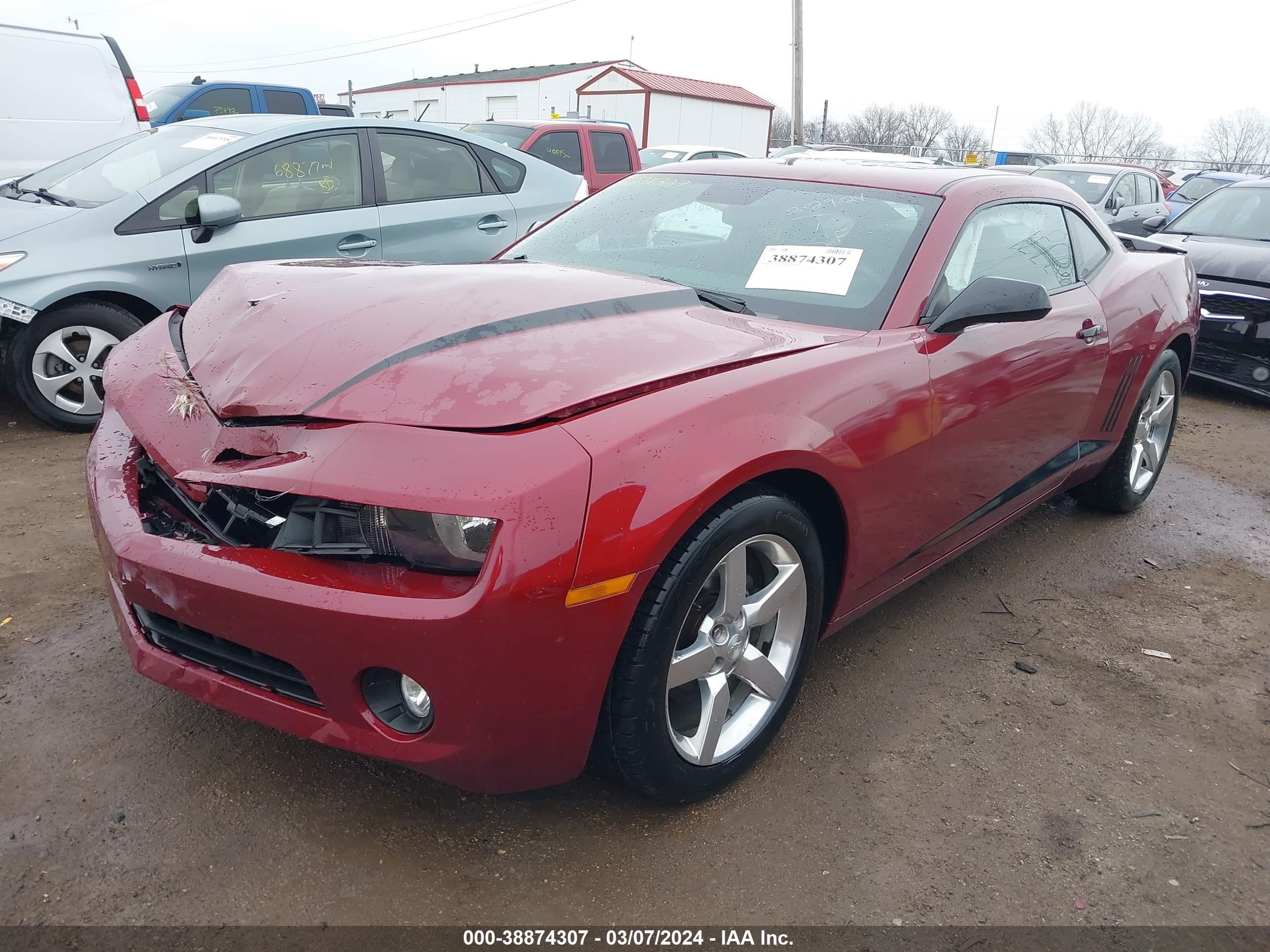 Photo 1 VIN: 2G1FB1ED1B9129436 - CHEVROLET CAMARO 