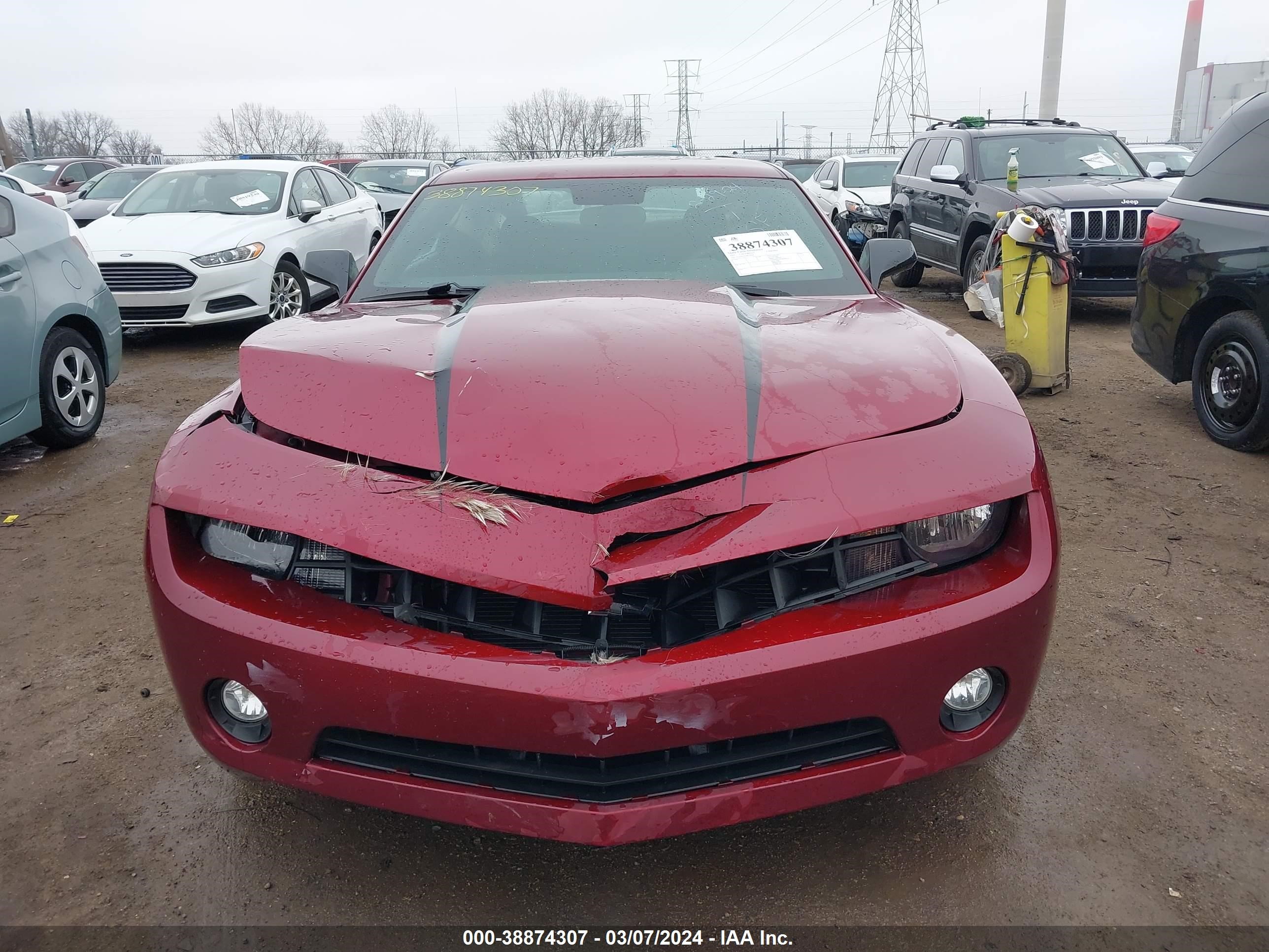 Photo 11 VIN: 2G1FB1ED1B9129436 - CHEVROLET CAMARO 