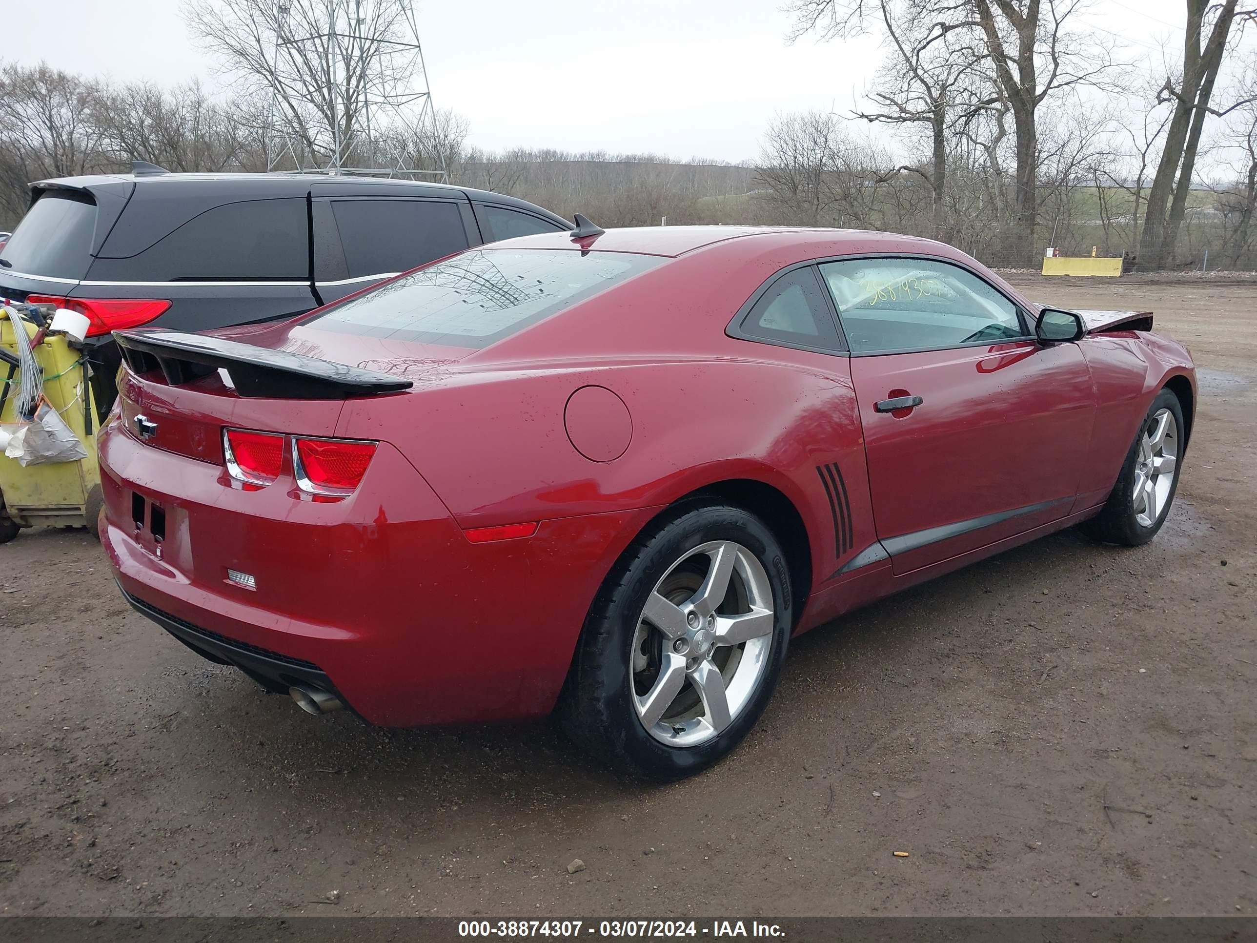 Photo 3 VIN: 2G1FB1ED1B9129436 - CHEVROLET CAMARO 