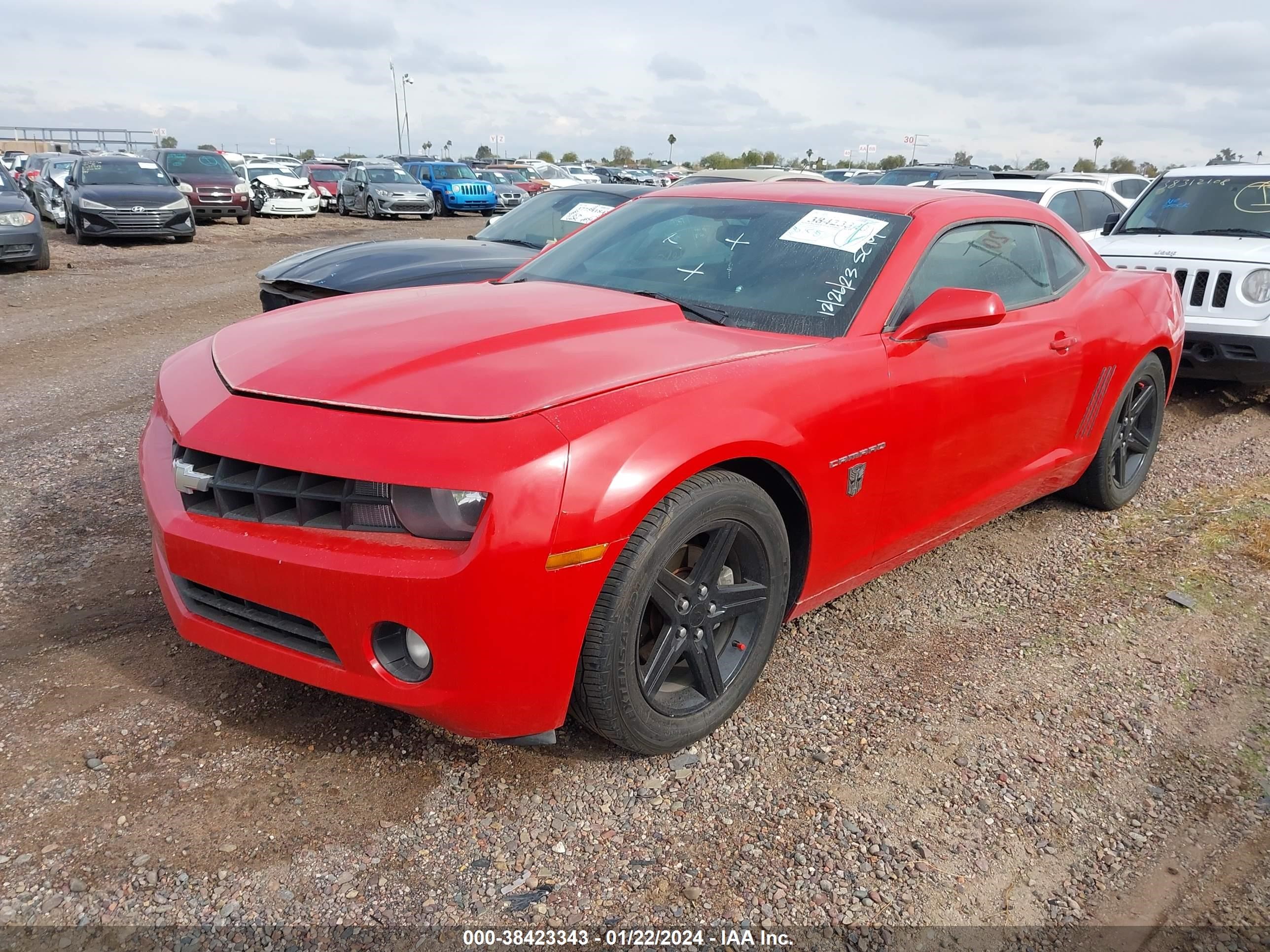 Photo 1 VIN: 2G1FB1ED3B9198516 - CHEVROLET CAMARO 