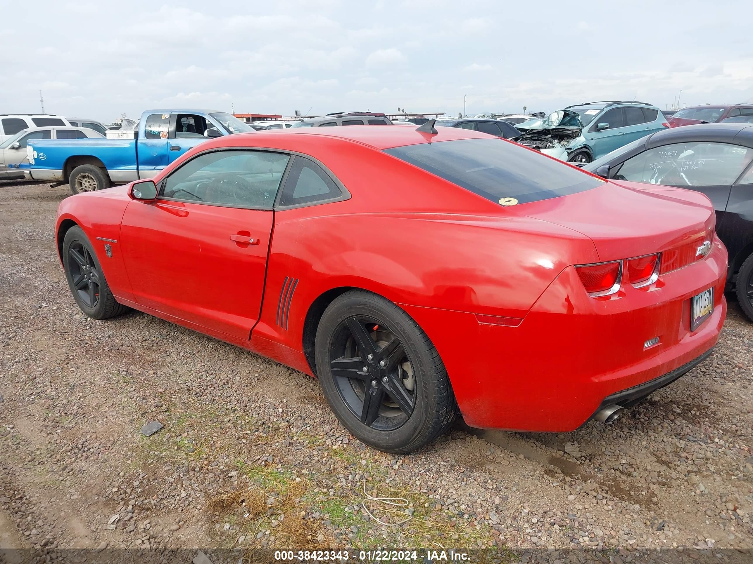 Photo 2 VIN: 2G1FB1ED3B9198516 - CHEVROLET CAMARO 