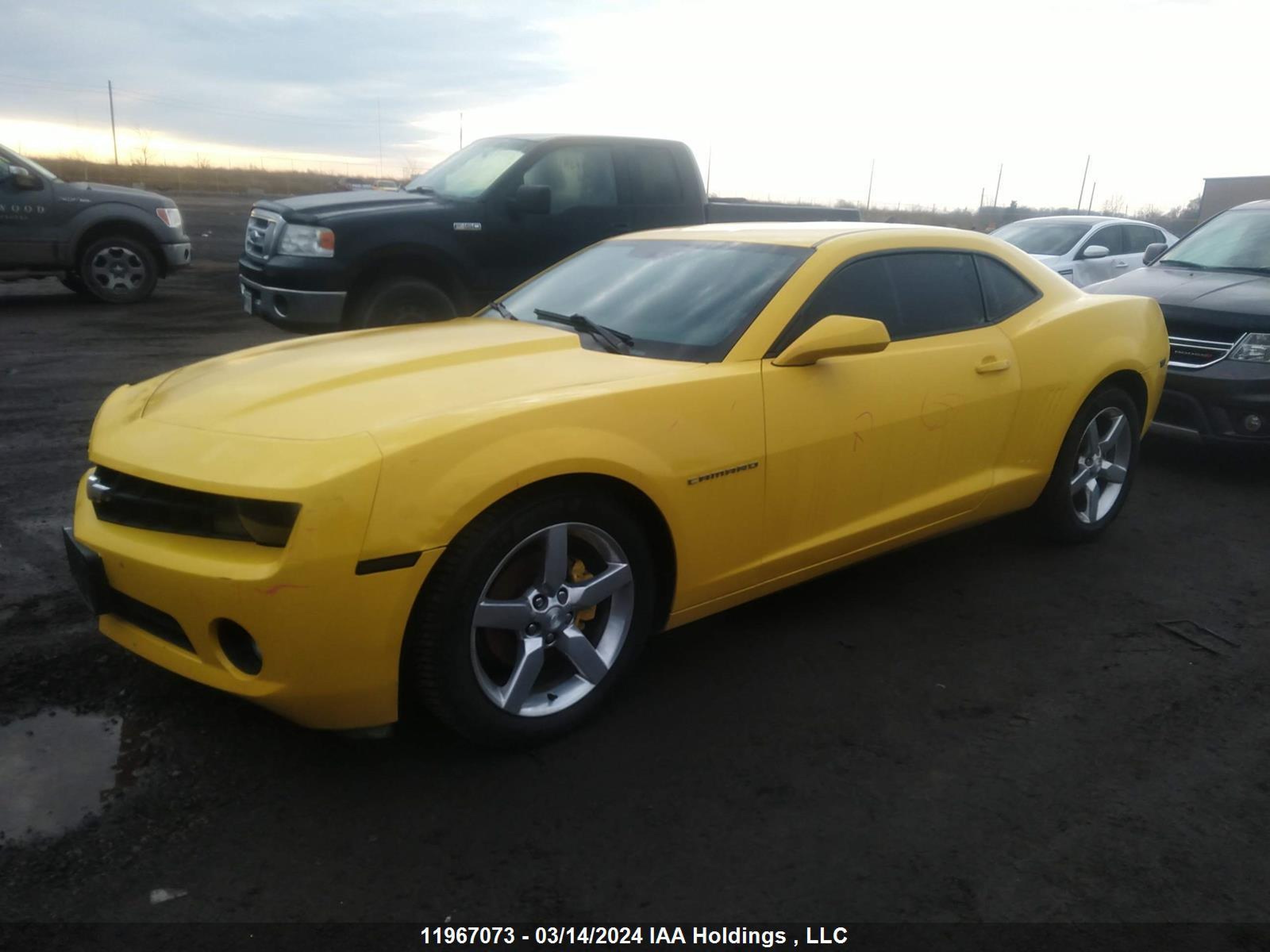 Photo 1 VIN: 2G1FB1ED9B9185351 - CHEVROLET CAMARO 