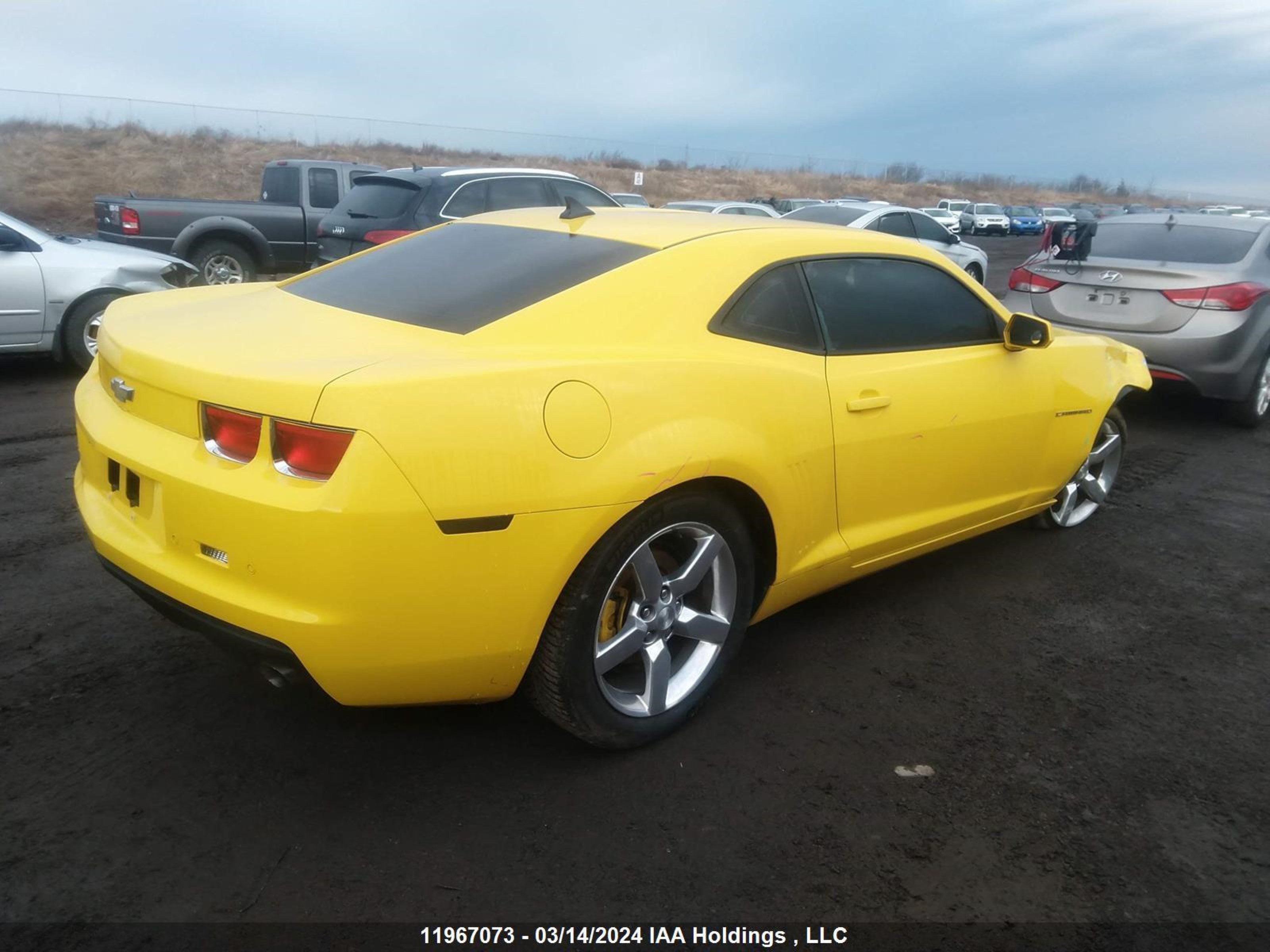 Photo 3 VIN: 2G1FB1ED9B9185351 - CHEVROLET CAMARO 