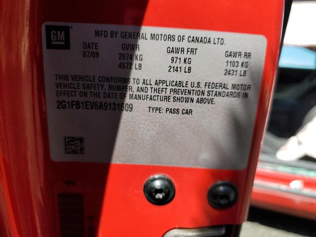 Photo 13 VIN: 2G1FB1EV6A9131609 - CHEVROLET CAMARO LT 