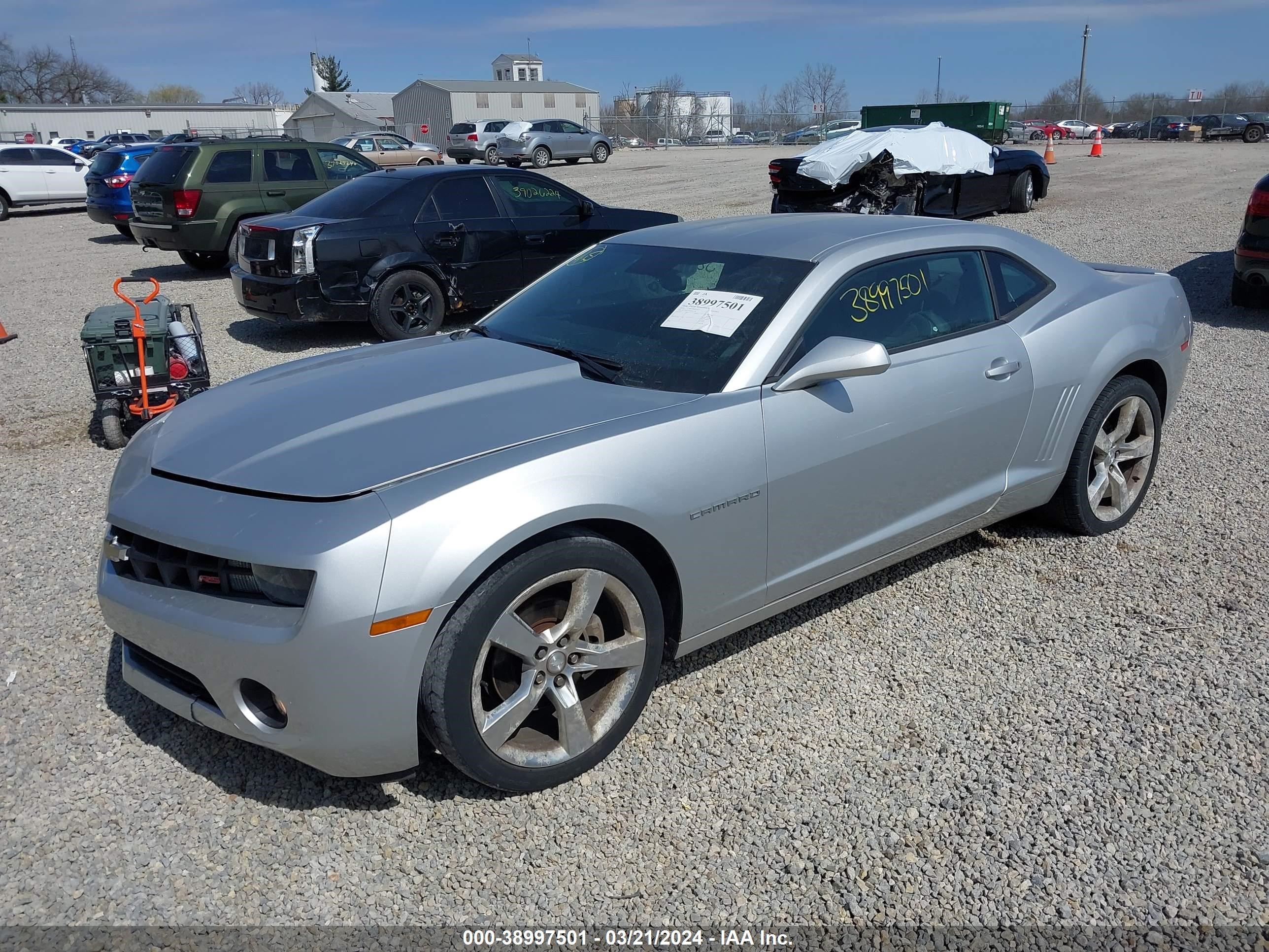 Photo 1 VIN: 2G1FB1EV8A9150338 - CHEVROLET CAMARO 