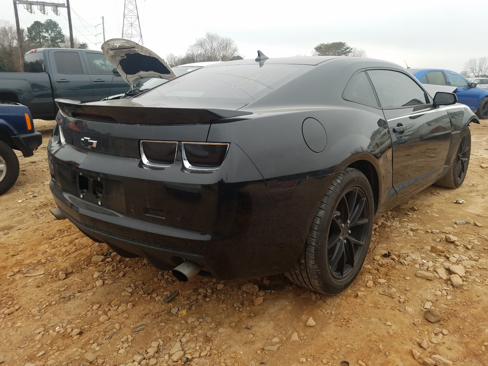 Photo 3 VIN: 2G1FB1EV8A9215401 - CHEVROLET CAMARO LT 