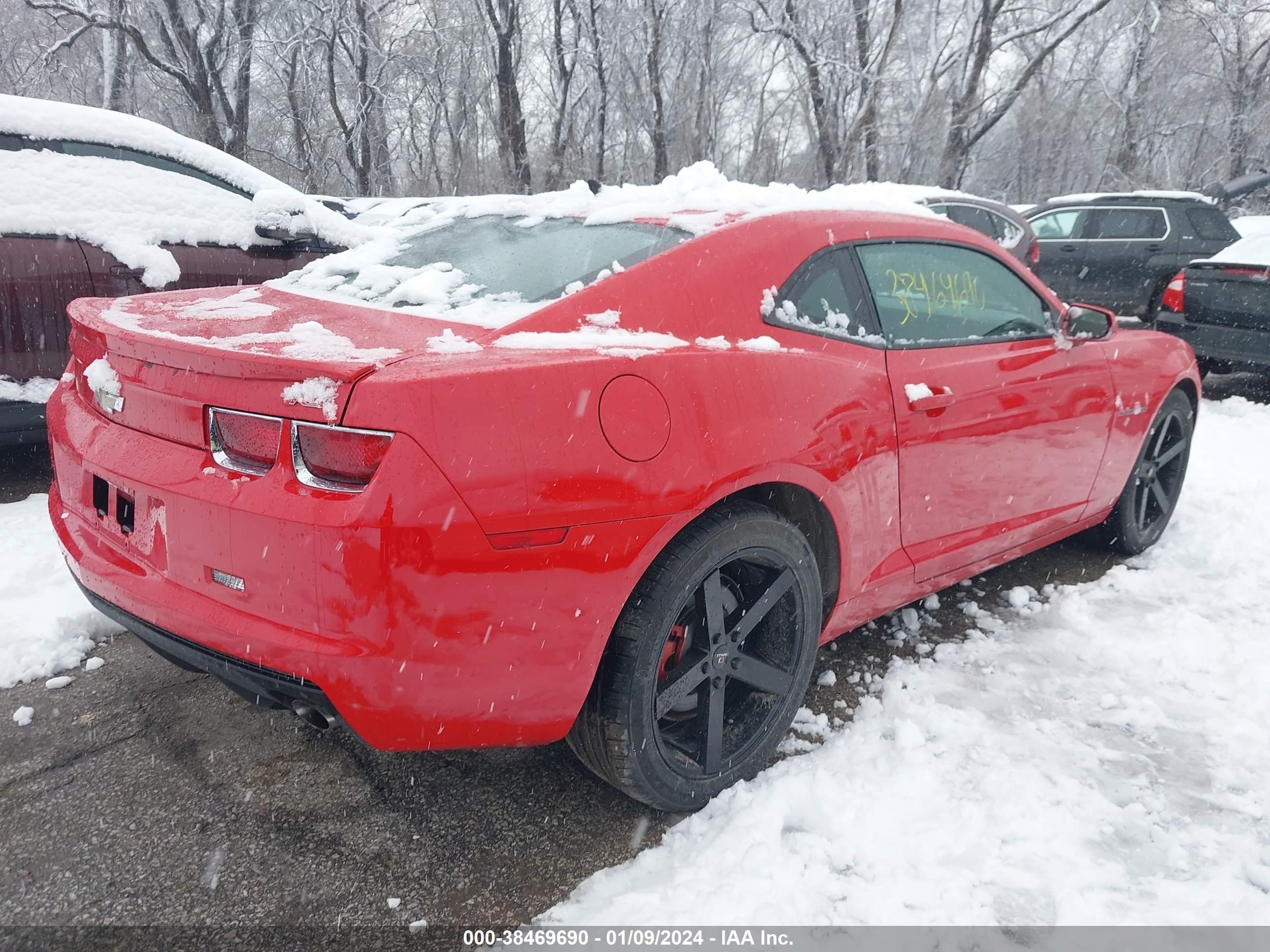 Photo 3 VIN: 2G1FB1EV9A9100290 - CHEVROLET CAMARO 