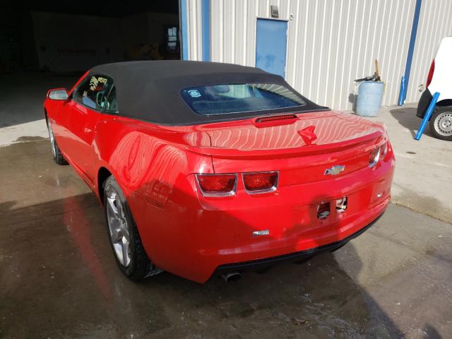 Photo 2 VIN: 2G1FB3D30D9214484 - CHEVROLET CAMARO LT 