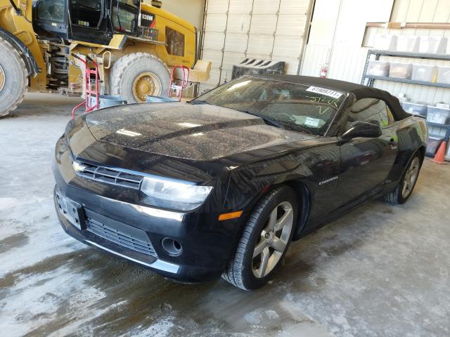 Photo 1 VIN: 2G1FB3D30E9314649 - CHEVROLET CAMARO LT 