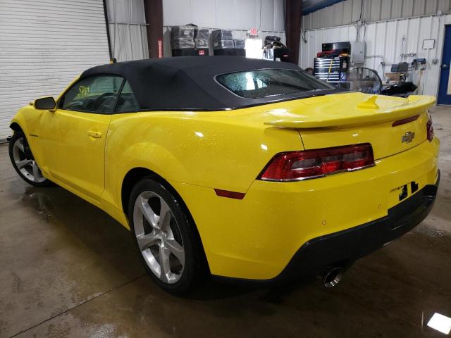 Photo 2 VIN: 2G1FB3D30E9319320 - CHEVROLET CAMARO LT 