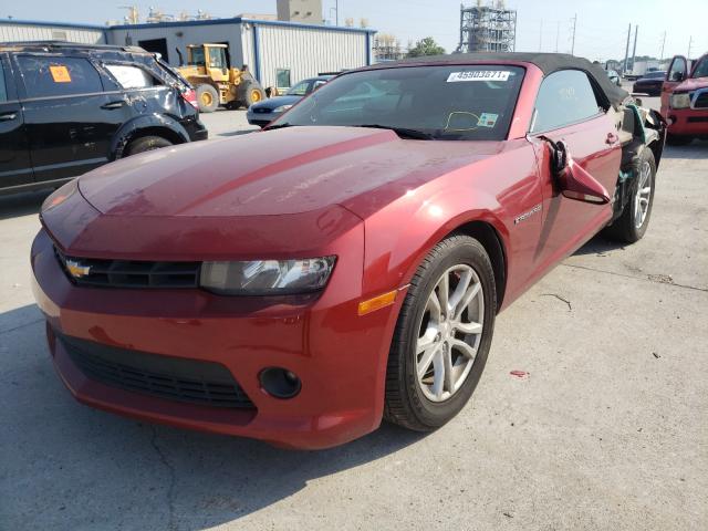 Photo 1 VIN: 2G1FB3D31E9290698 - CHEVROLET CAMARO LT 