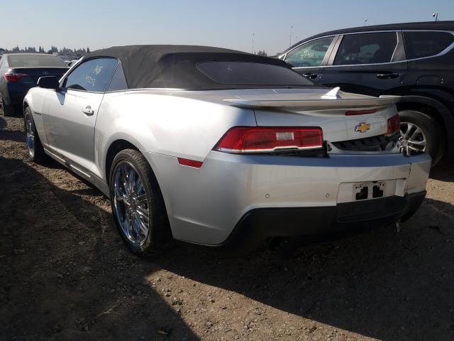 Photo 2 VIN: 2G1FB3D31E9306835 - CHEVROLET CAMARO LT 