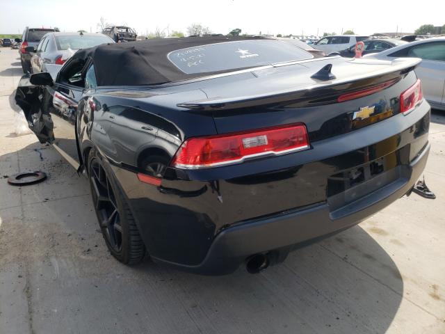 Photo 2 VIN: 2G1FB3D31E9314224 - CHEVROLET CAMARO LT 