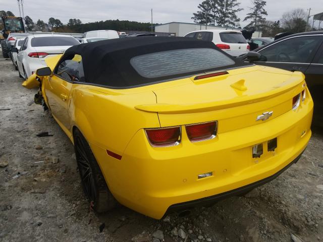 Photo 2 VIN: 2G1FB3D32D9202174 - CHEVROLET CAMARO LT 