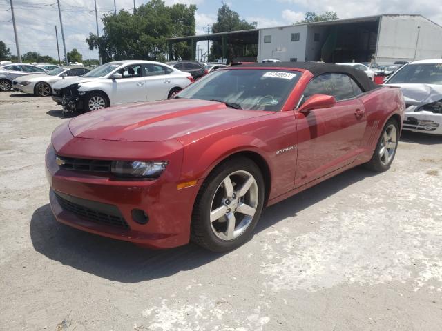 Photo 1 VIN: 2G1FB3D32E9266247 - CHEVROLET CAMARO LT 