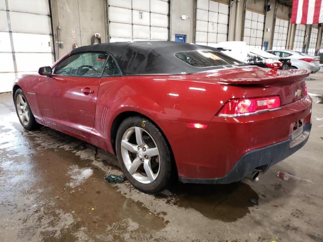 Photo 1 VIN: 2G1FB3D32E9296087 - CHEVROLET CAMARO LT 