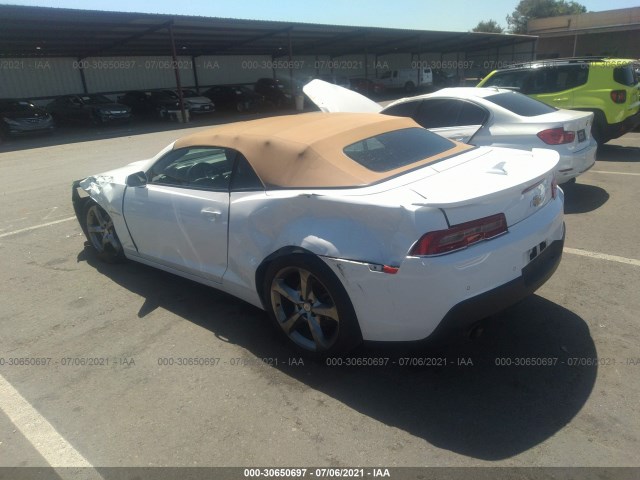 Photo 2 VIN: 2G1FB3D33E9207675 - CHEVROLET CAMARO 