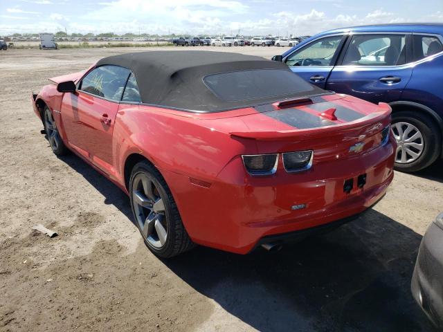 Photo 2 VIN: 2G1FB3D34C9113091 - CHEVROLET CAMARO LT 