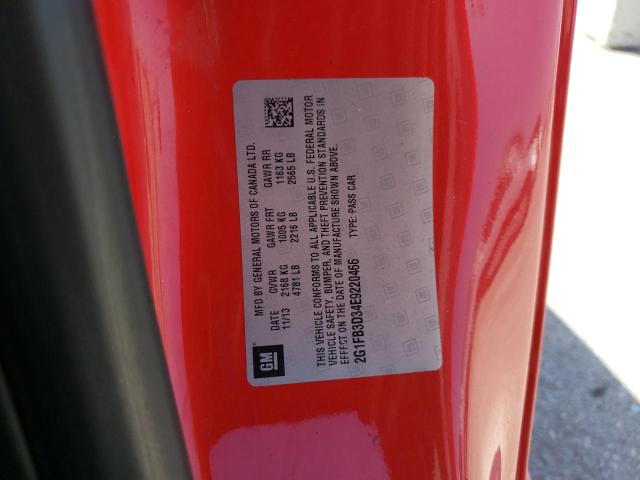 Photo 11 VIN: 2G1FB3D34E9220466 - CHEVROLET CAMARO 