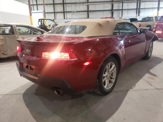 Photo 3 VIN: 2G1FB3D35E9136883 - CHEVROLET CAMARO LT 